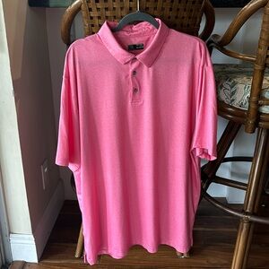 PGA Tour Motionflux 360 XXL golf shirt pink